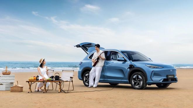 长续航版自带外放电610km续航够玩一整天澳门新葡京网页露营神器!2026款银河E5(图2)