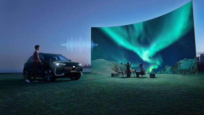 长续航版自带外放电610km续航够玩一整天澳门新葡京网页露营神器!2026款银河E5(图5)