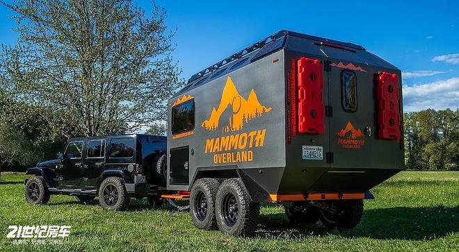 Tall Boy 越野拖挂高顶+全铝+强越野！新葡京娱乐场app探险党终极选择！Mammoth(图2)
